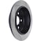 Centric Parts Sport Slotted Brake Rotor, 126.67067Sr 126.67067SR - alternate 2